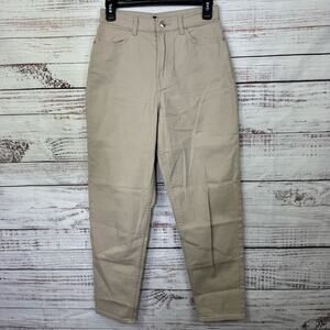 H&M jeans size 4 straight leg denim Beige Chinos dressy jeans